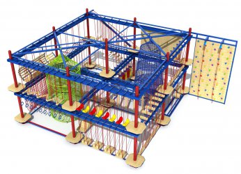 室内可定制拓展攀爬训练