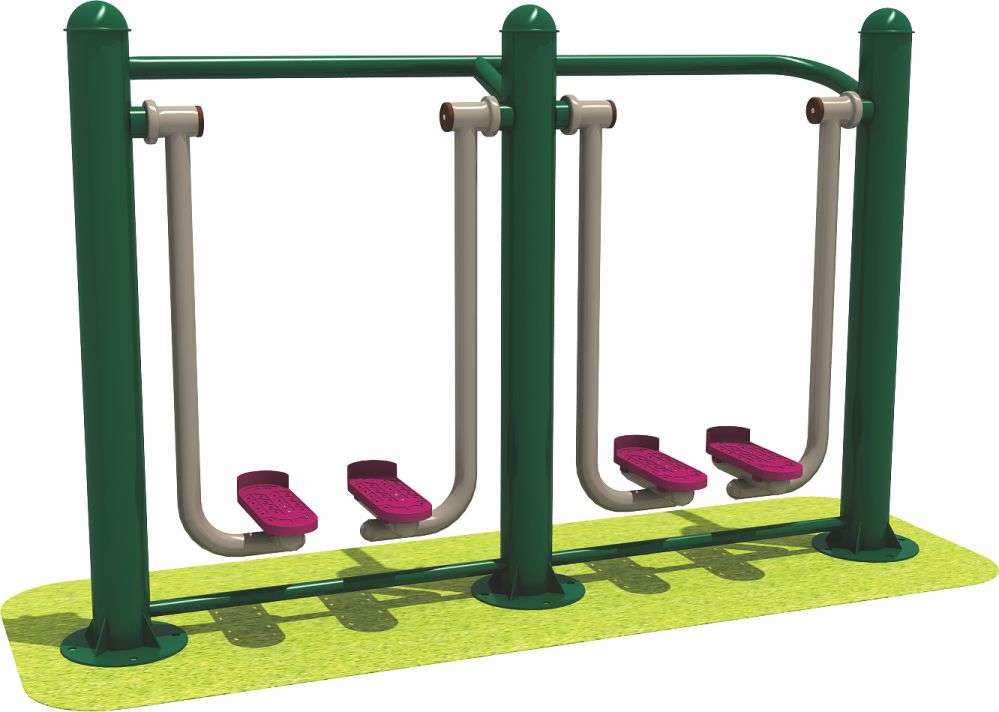 leyu.com乐鱼健身器材 限位双人漫