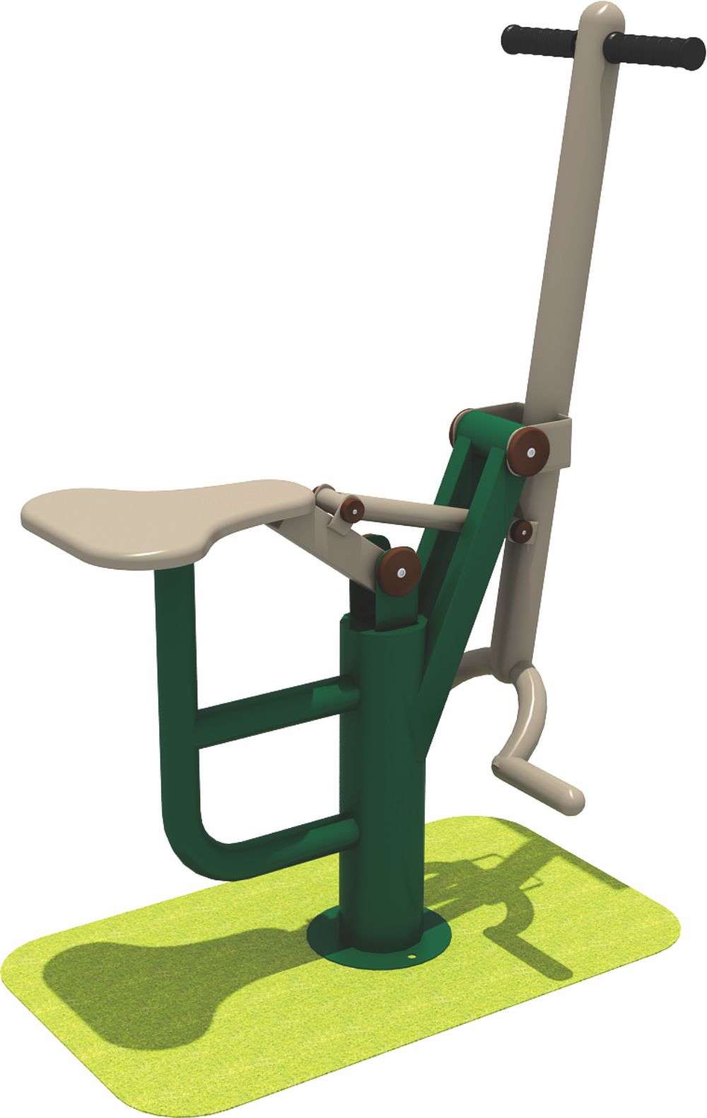 leyu.com乐鱼健身器材 单人健骑机