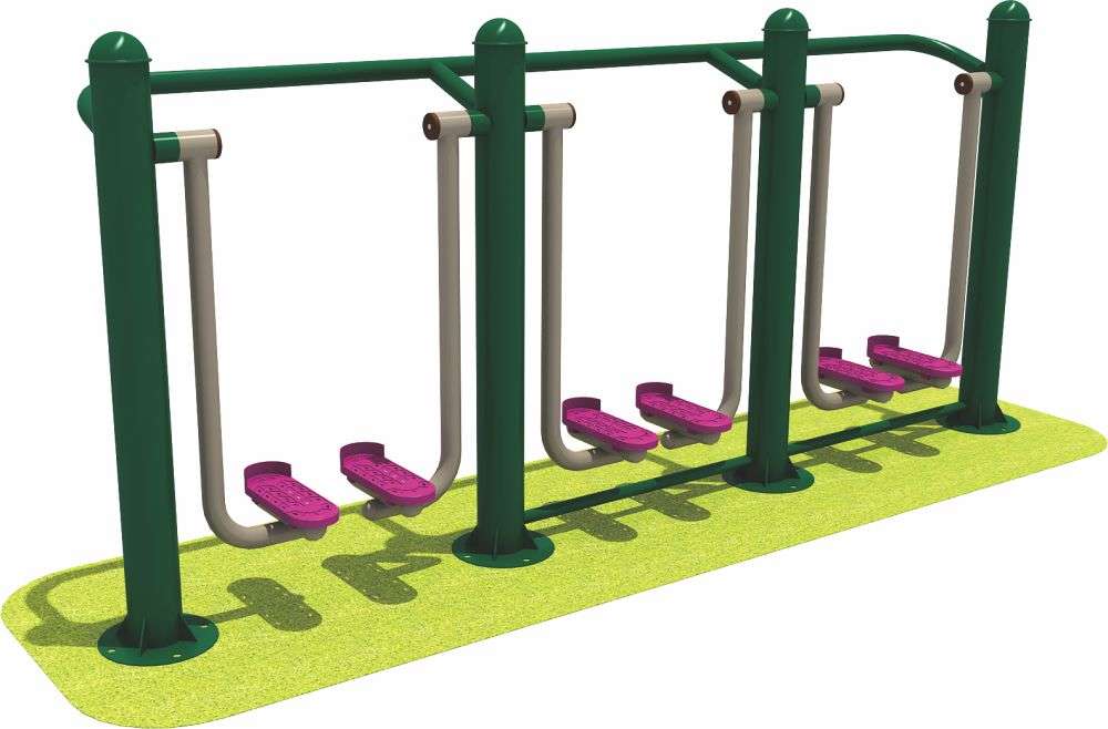 leyu.com乐鱼健身器材 三人漫步机